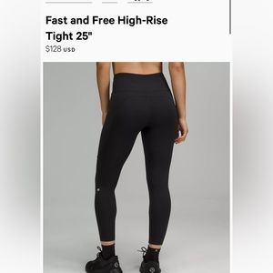 Size 2 Lululemon Leggings, Perfectly used.